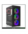 WHITE SHARK PC CASE GCC-2101 BUNKER / 1 FAN RED