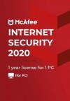 McAfee Internet Security 2020 - key