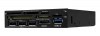 Icy Box IB-864-B Front Panel for 3.5 inch Bay with Card Reader and Multiport Hub - USB 2 / 3