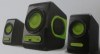 SONIC GEAR - QUATRO V SPEAKER 2.1 MULTIMEDIA Μαύρο/Πράσινο SONIC GEAR - QUATRO V SPEAKER 2.1 MULTIMEDIA Μαύρο/Πράσινο