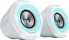 Edifier G1000 Ασύρματα Ηχεία Υπολογιστή 2 με RGB Φωτισμό και Bluetooth Ισχύος 10W σε Λευκό Χρώμα Edifier G1000 Ασύρματα Ηχεία Υπολογιστή 2 με RGB Φωτισμό και Bluetooth Ισχύος 10W σε Λευκό Χρώμα
