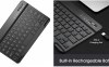 Ασύρματο πληκτρολόγιο Bluetooth 7 ιντσών, εξαιρετικά λεπτό (4 χιλιοστά) για iPad Samsung Tablet, iPhone Smartphone, iOS, Android Tablet Phone Ασύρματο πληκτρολόγιο Bluetooth 7 ιντσών, εξαιρετικά λεπτό (4 χιλιοστά) για iPad Samsung Tablet, iPhone Smartphone, iOS, Android Tablet Phone