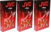 VIDEO CASSETTE JVC E-180SX 3 HOURS - 3 PIECES VIDEO CASSETTE JVC E-180SX 3 HOURS - 3 PIECES
