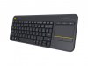 ΠΛΗΚΤΡΟΛΟΓΙΟ Logitech Wireless Touch Keyboard K400 Plus ΠΛΗΚΤΡΟΛΟΓΙΟ Logitech Wireless Touch Keyboard K400 Plus