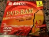 EMTEC DVD-RAM 4.7GB Type 2 Single-Sided (5-Pack) – DATA + VIDEO EMTEC DVD-RAM 4.7GB Type 2 Single-Sided (5-Pack) – DATA + VIDEO