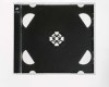 LEITZ Double Plastic Case for CD/DVD Black LEITZ Double Plastic Case for CD/DVD Black