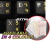 Armenian transparent keyboard stickers yellow Armenian transparent keyboard stickers yellow