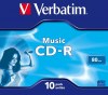 Verbatim CD-R Audio 80min 16x (10-Pack) (Jewel Case, 10mm) (43365) Verbatim CD-R Audio 80min 16x (10-Pack) (Jewel Case, 10mm) (43365)