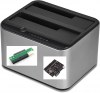 EasyTechnology Docking Cloning Station για 2 σκληρούς δίσκους IDE / SATA 2.5" και 3.5" USB 3 & λειτουργία Clone