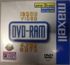 Maxell DVD-RAM 4.7GB Type 2 Rewritable Cartridge with Crystal Casing (10mm) Maxell DVD-RAM 4.7GB Type 2 Rewritable Cartridge with Crystal Casing (10mm)