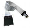 TF Micro SD Card to TF SD Card Flex Extension cable Extender Adapter Converter Reader Car GPS Mobile Phone 25cm