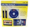 Magic Audio Video Cleaning Kit for CD Cassette & VHS Players Wet or Dry CDC-388 Magic Audio Video Cleaning Kit for CD Cassette & VHS Players Wet or Dry CDC-388
