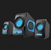 SONIC GEAR - QUATRO V SPEAKER 2.1 MULTIMEDIA Μαύρο/Μπλέ SONIC GEAR - QUATRO V SPEAKER 2.1 MULTIMEDIA Μαύρο/Μπλέ