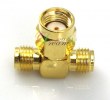 RP-SMA Female to 2 RP-SMA Male adapter for Router/NIC B00CQFHO7E OEM