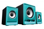 AUDIOBOX A100-U DOUBLE BASS 2.2 SPEAKER SYSTEM ΧΡΩΜΑ ΓΑΛΑΖΙΟ A100-U TURQUILA