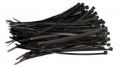 Δεματικά 2.5x100mm 100τμχ CHS-3X100BL Μαύρο (OEM)