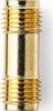 NEDIS SMA Female to SMA Female Adapter (2-Pack, Gold) (CSGP02940GD)