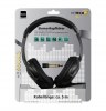 Ακουστικά Στερεοφωνικά με Καλώδιο 5m 3.5mm Heitech 09001373 Μαύρα