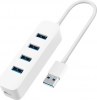 Xiaomi USB 3.0 Splitter USB 3.0 Hub 4 Θυρών με σύνδεση USB-A Λευκό