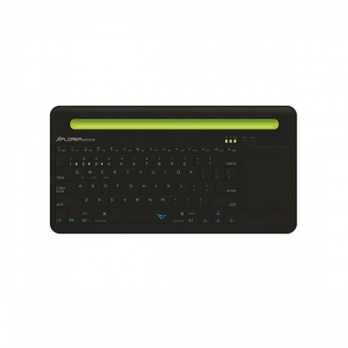 ALCATROZ ασύρματο πληκτρολόγιο Xplorer Dock 2 Μαύρο/ Πράσινο