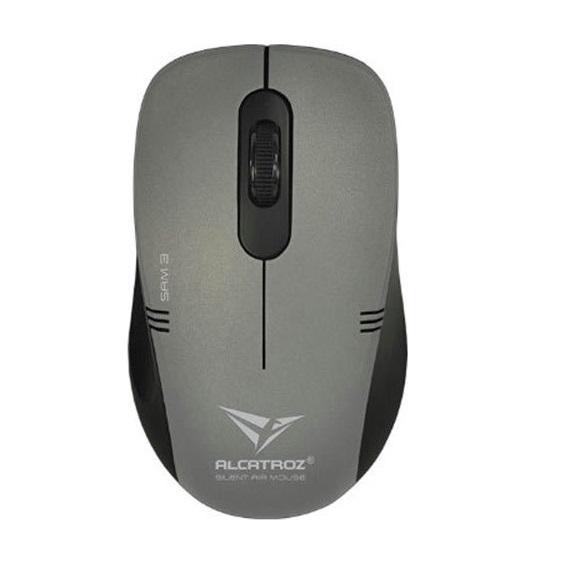 Alcatroz Wireless Silent Mouse Stealth Air 3 (Dark Grey)