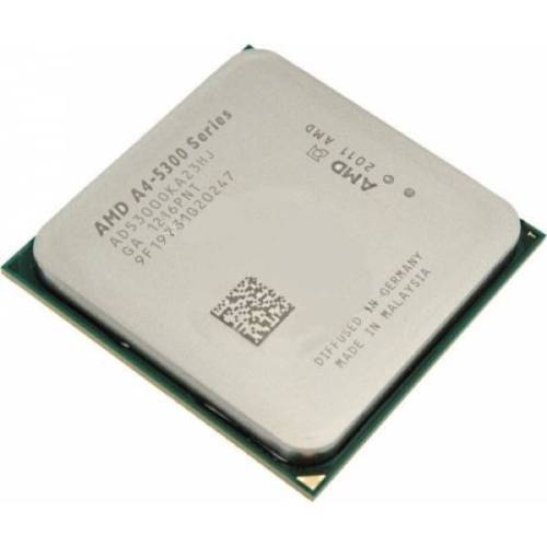 AMD A4-5300 3.4GHz Dual-Core Processor (AD53000KA23HJ) Socket FM2 (BULK) (OEM) (Used)
