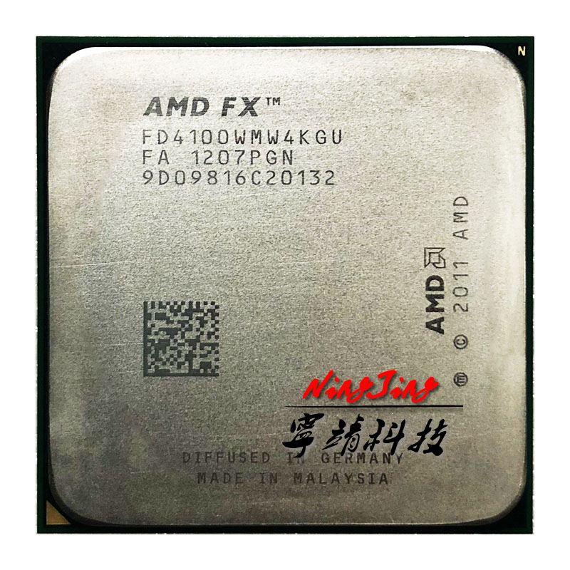 AMD FX-4100 3.6GHz Desktop CPU (Socket AM3+, ) (FD4100WMW4KGU)