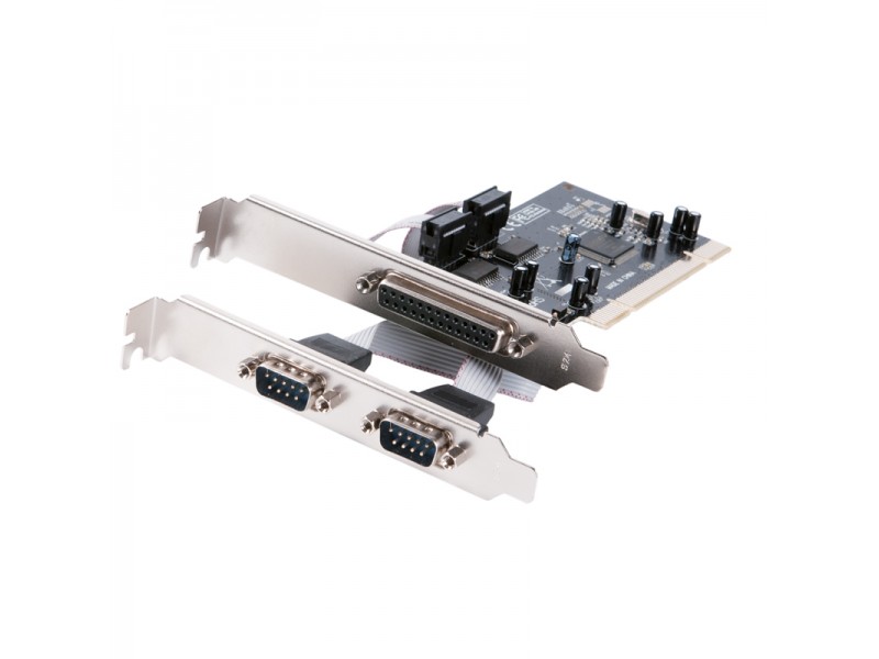 Approx PCI Card with Parallel Port and 2 Serial Ports + 2 Serial Ports Pci Card (Apppci1P2Sv2)