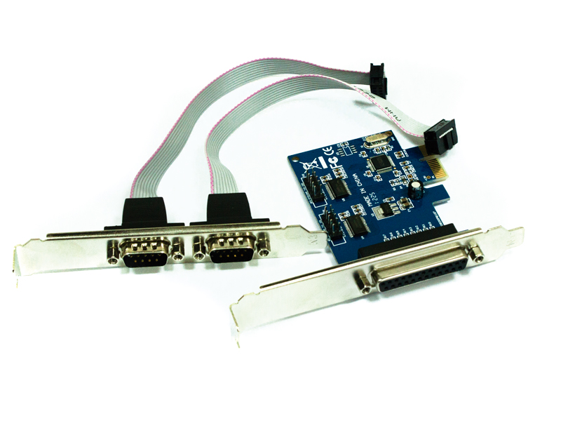 Approx Parallel & 2 Serial Ports PCI Express Card (appPCIE1P2S)