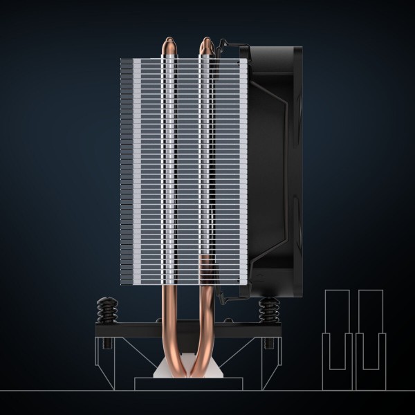 Arctic Freezer 8i CO Ψύκτρα Επεξεργαστή για Socket 1700/1851