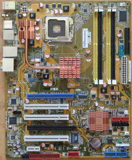 ASUS P5K DDR2  LGA775 used