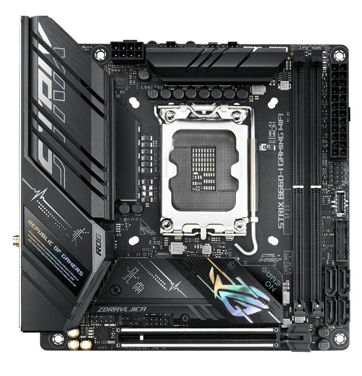 ASUS ROG Strix B660-I Gaming WiFi Mini ITX Motherboard (Intel LGA 1700 Socket) (Used)