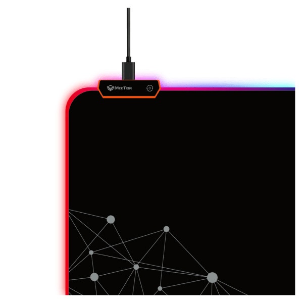 Aula F-X5 Gaming Mouse Pad XXL 800mm with RGB Lighting Black