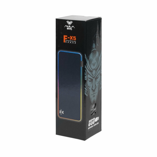 Aula F-X5 Gaming Mouse Pad XXL 800mm with RGB Lighting Black
