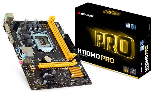 Biostar H110MD PRO 1151 DDR3