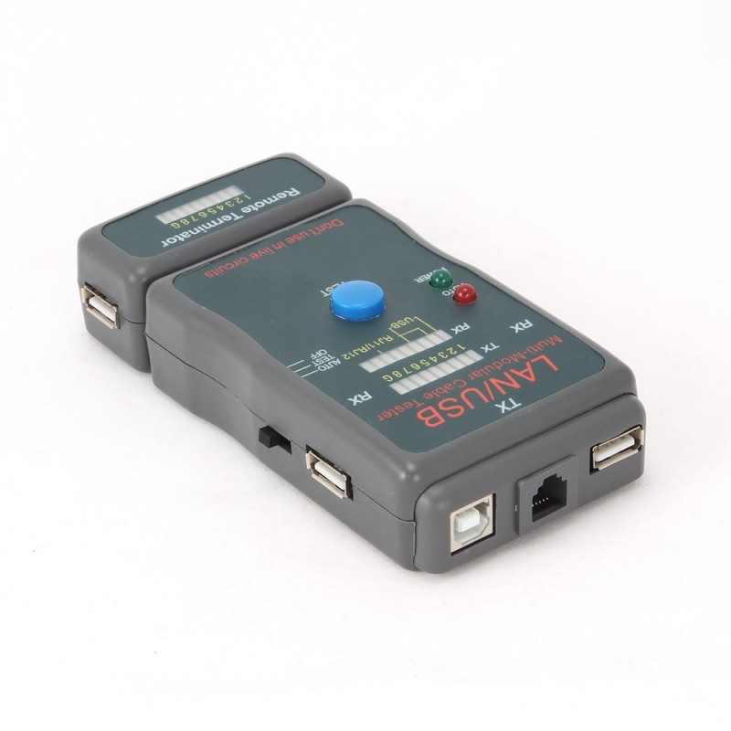 Cablexpert Tester Καλωδιων UTP, STP, USB NCT-2