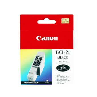 Canon BCI-21 Black Ink Cartridge (0954A002)