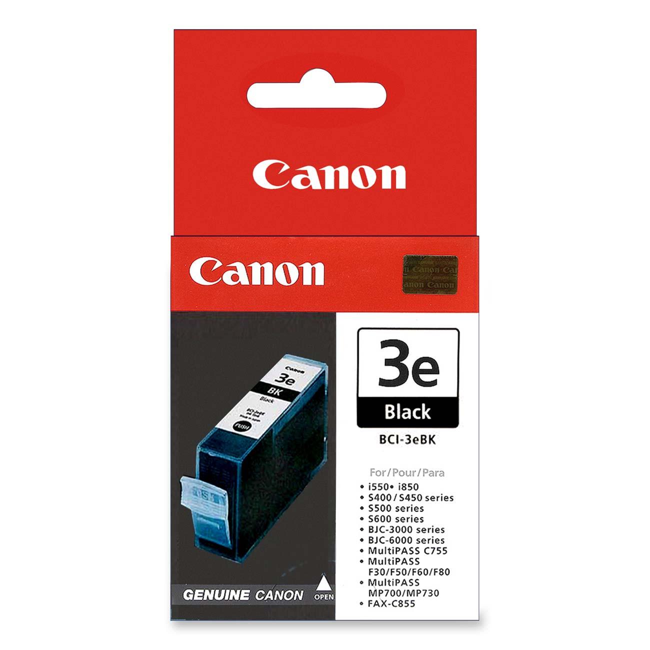 Canon BCI-3e Black Toner Cartridge (4485A003)