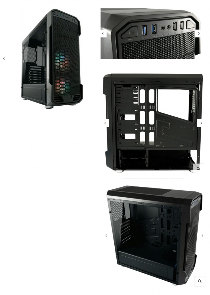 LC-Power 984B Dragonslayer Midi RGB Acrylic Side Panel (PC Case) (NGS)
