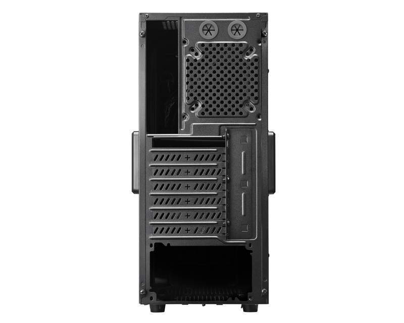 CoolerMaster Elite Knight 350, Midi Tower, No PSU, USB 3, Black (RC-K350-KWN2-EN)