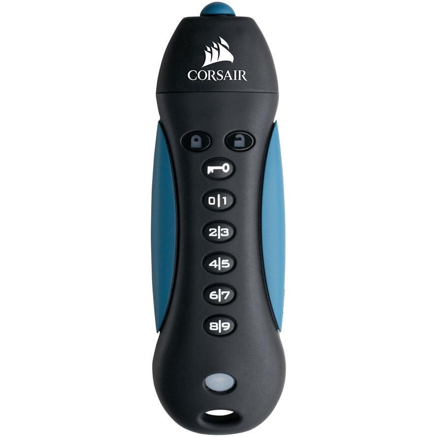 Corsair Flash Padlock 3 Secure USB 3.0 Flash Drive (64GB) (CMFPLA3B-64GB)