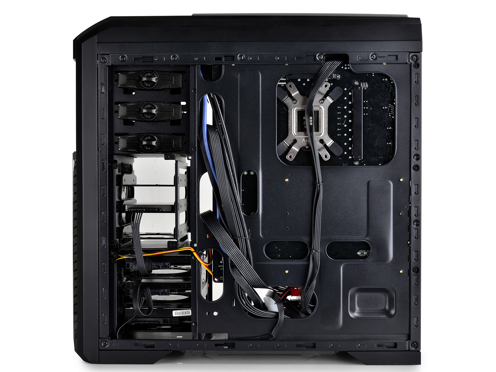 DeepCool Kendomen Midi Tower Case Μαύρο/Λευκό DP-CCATX-KDM5FBKTI