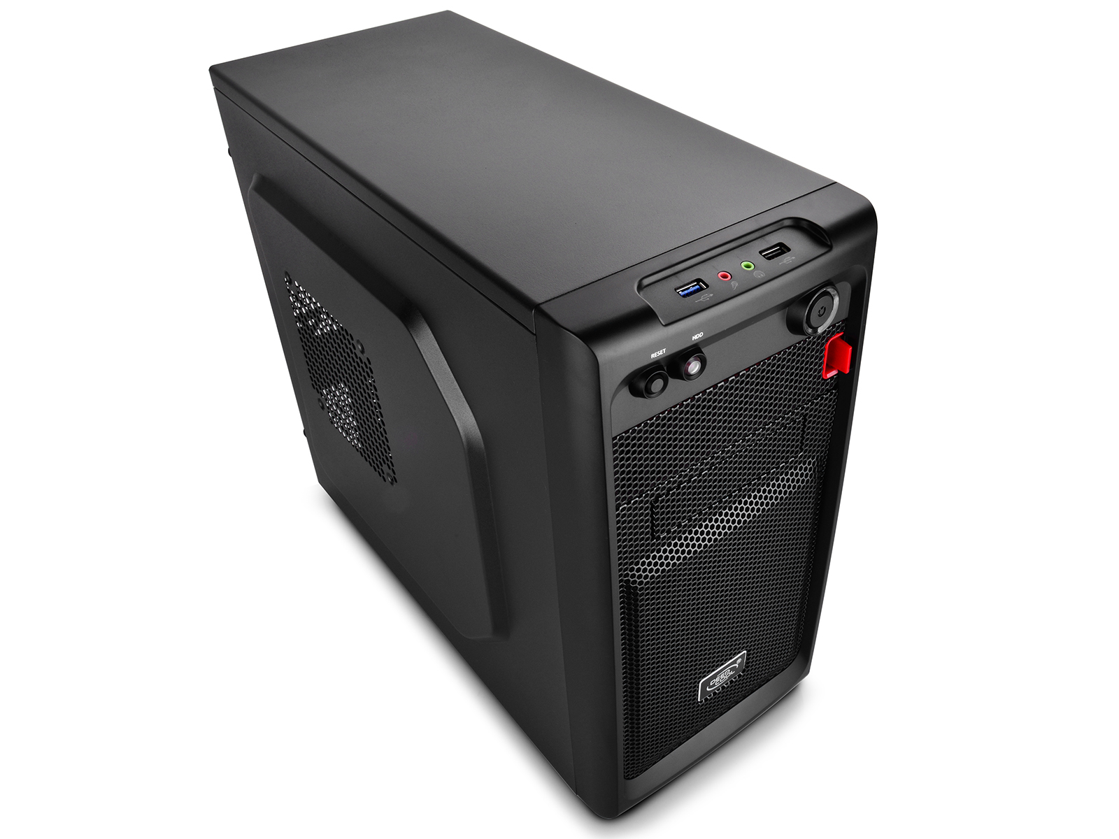 DeepCool Smarter LED Mini Tower Case Μαύρο DP-MATX-SMTRLED