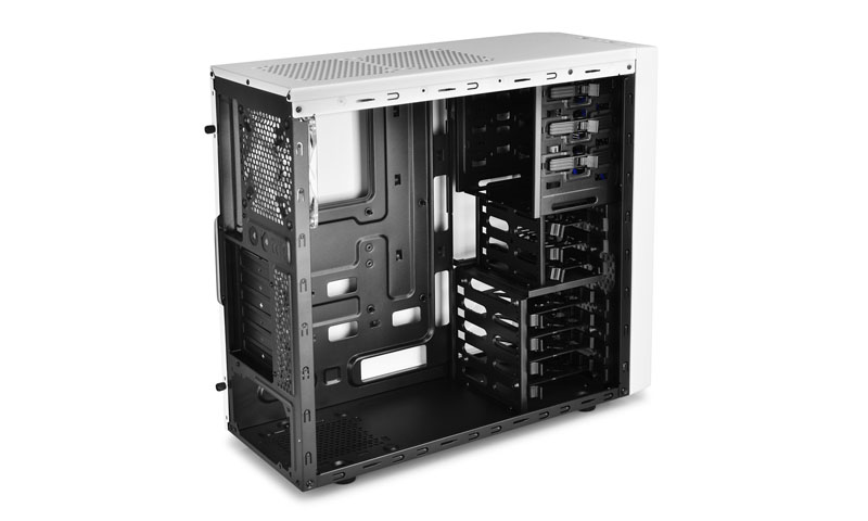 DeepCool Tesseract SW-WH ATX / Mini ATX / Micro ATX / Mini ITX Tower Case White DP-ATX-TSRSWWH