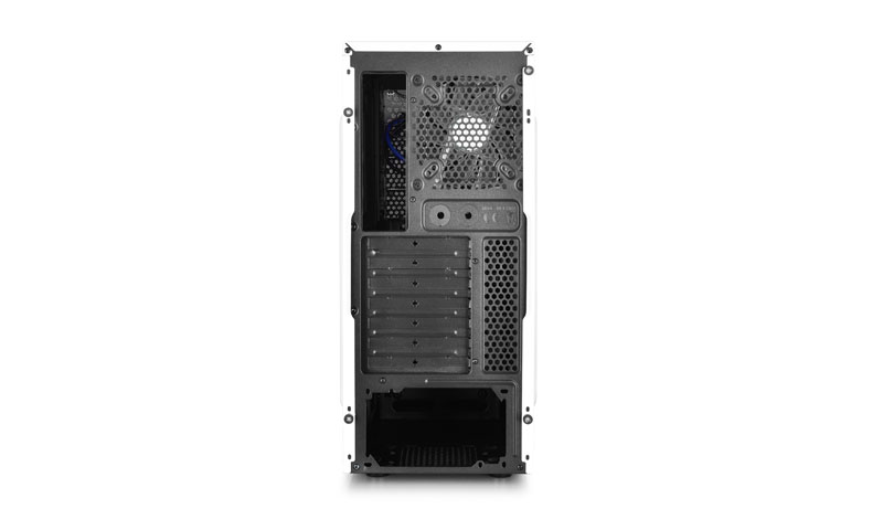DeepCool Tesseract SW-WH ATX / Mini ATX / Micro ATX / Mini ITX Tower Case White DP-ATX-TSRSWWH