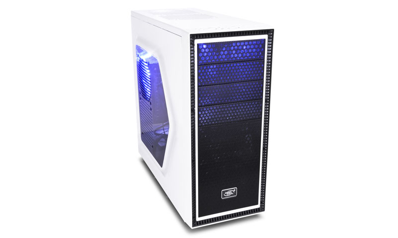 DeepCool Tesseract SW-WH ATX / Mini ATX / Micro ATX / Mini ITX Tower Case White DP-ATX-TSRSWWH