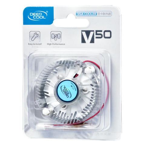 DeepCool V50 Ψύκτρα για Κάρτες Γραφικών με Ανεμιστήρα 5.5cm και Σύστημα Push-pin DP-VCAL-V50