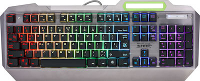 DEFENDER Stainless Steel Wired Stalker Mechanical Gaming Keyboard (Black) PC (GK-150DL)