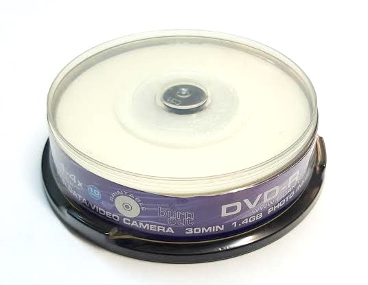 DVD-R 1-4x Data/Video Camera Discs (10 Pack) (1.4GB per Disc) (Oem)