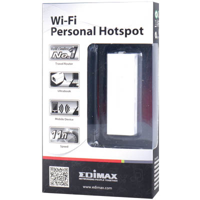 Edimax N150 Wireless Personal Hotspot & Travel Router EDIMAX BR-6258NL